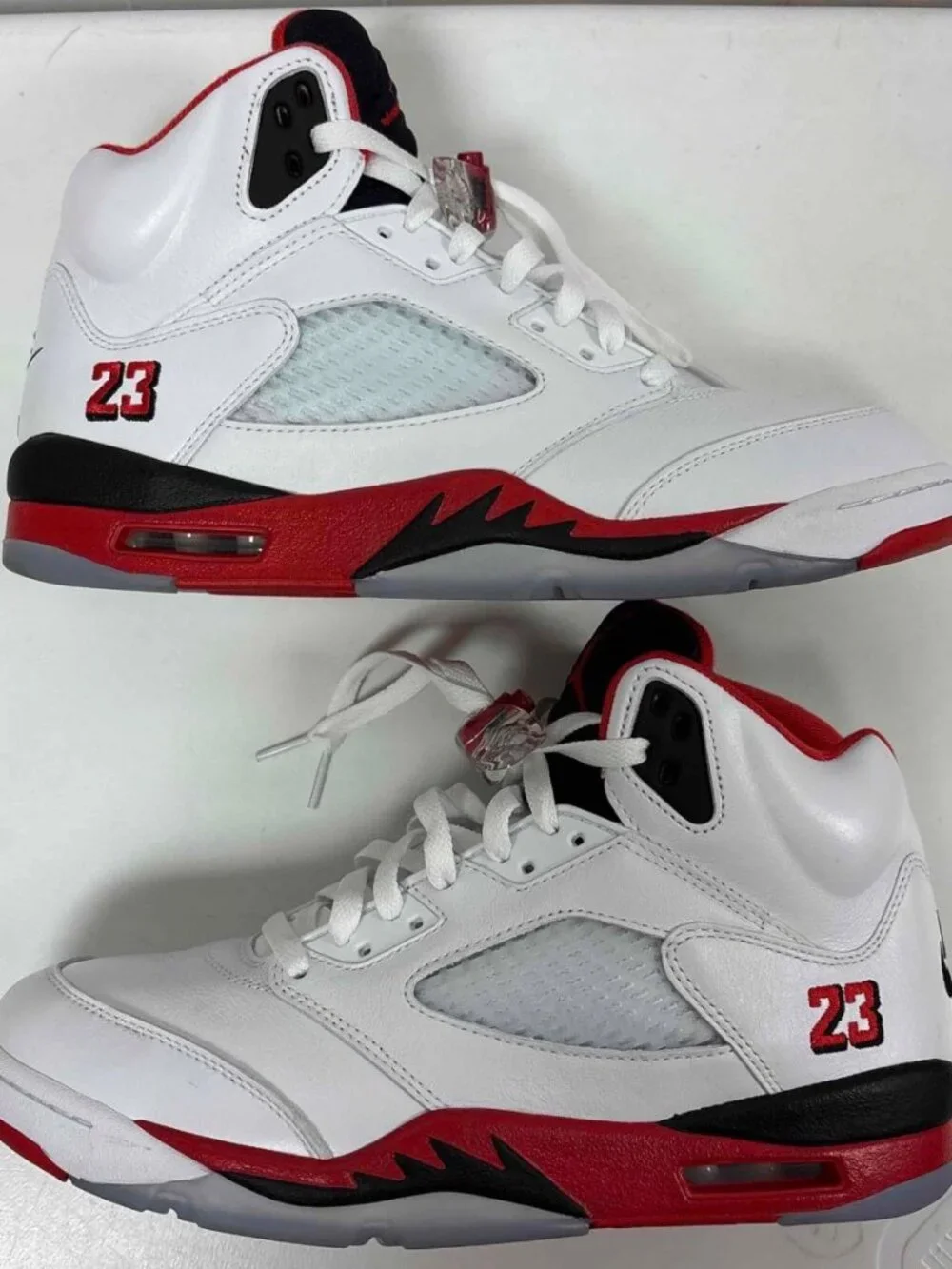 Jordan 5 Retro Fire Red Black Tongue 2025 (HQ7978-101), Size 11